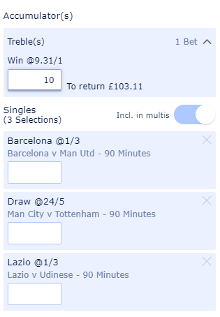 accumulator bet example