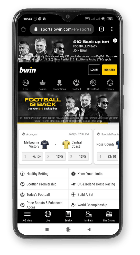 Bwin Sports Betting Review ᐉ Sign Up Bonus [2024]