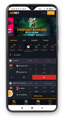 ggbet football esports page