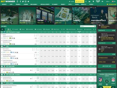 Betwinner main page