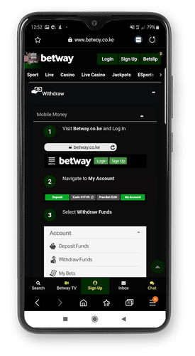 How to log in with Betway