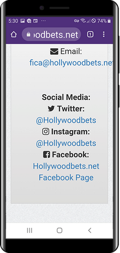 Hollywoodbets contacts