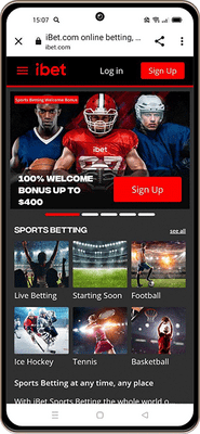 iBet main page