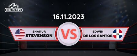 November 16, 2023: Shakur Stevenson vs Edwin De Los Santos