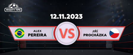 November 12, 2023: Alex Pereira vs Jiří Procházka
