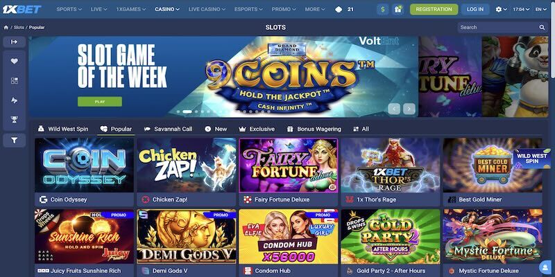 1xBet casino