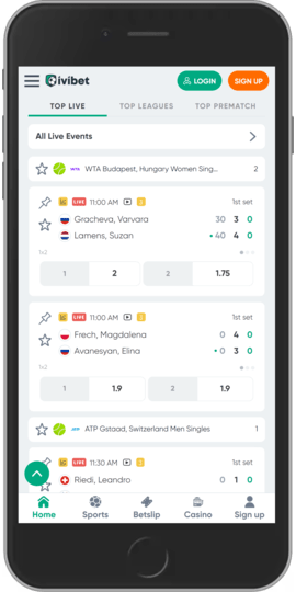 Ivibet app sports