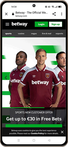 betway mobile app