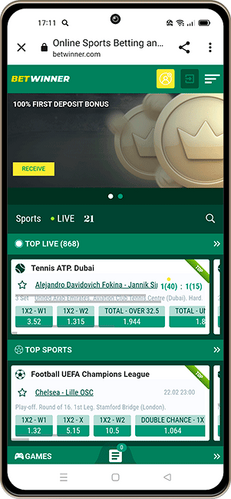 betwinner mobile app