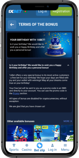 Your Birthday With 1xBet