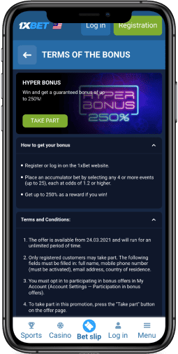 Hyper Bonus 250%