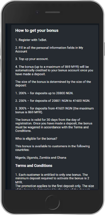 300% First Deposit Bonus up to 145,600 NGN