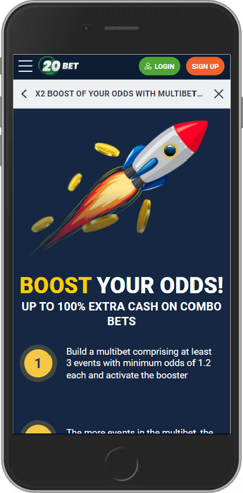 Boost your Odds: Get up to 100% Extra Cash