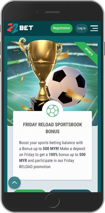 100% Reload Bonus Up To 500 MYR