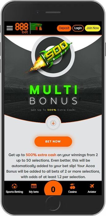 Multi Bonus Up To 500%