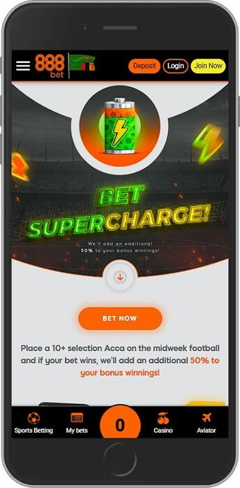 Bet Supercharge Up To 50%