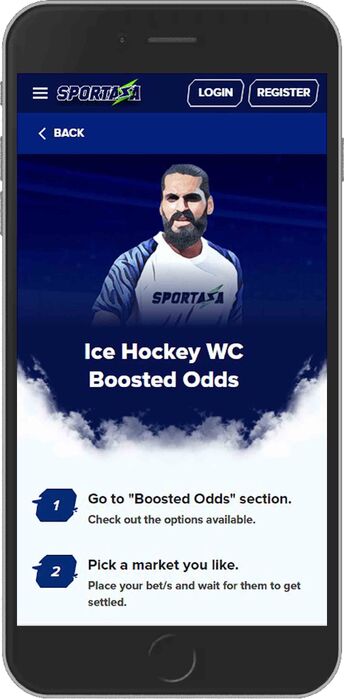 Ice Hockey Boosted Odds
