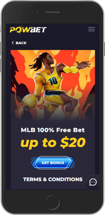 MLB 100% Free Bet of Up to C$20