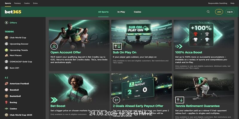 Biggest Albanian bookmaker - Bet365