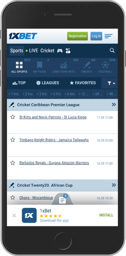 Betting app in Burkina Faso - 1xBet