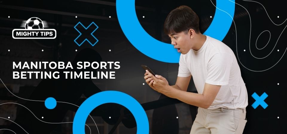 Image for Manitoba sports betting timeline featuring a shocked man