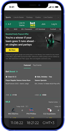 #1 Gibraltar betting app – Bet365