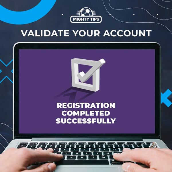 validate your account