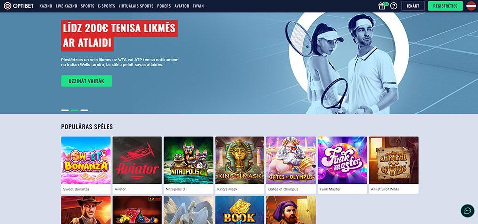 biggest Latvia betting site – OptiBet