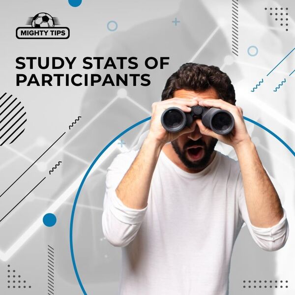 study stats of participants