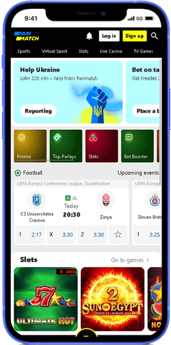 Betting app in Panama - Parimatch