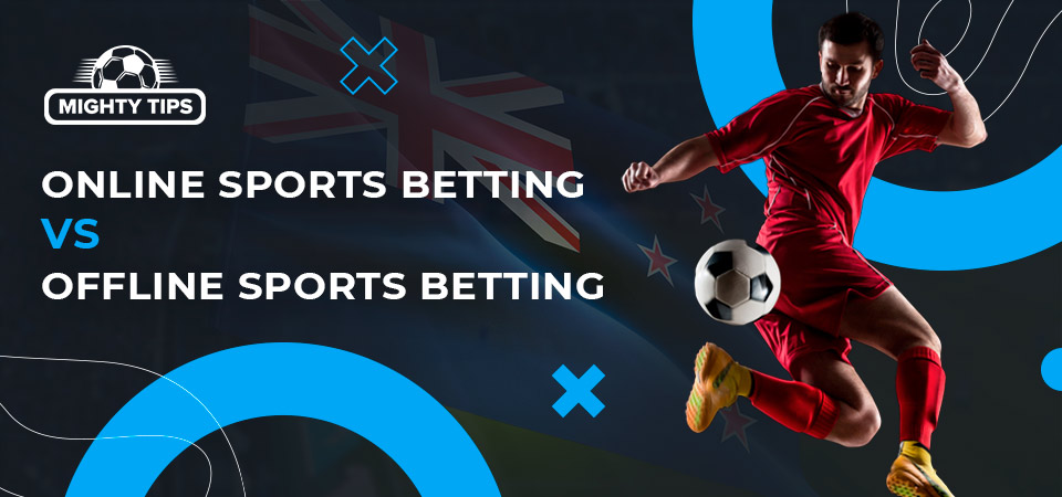 Image for online sports betting versus offline sports betting