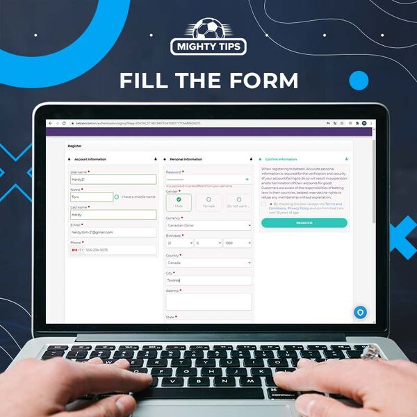 fill the form