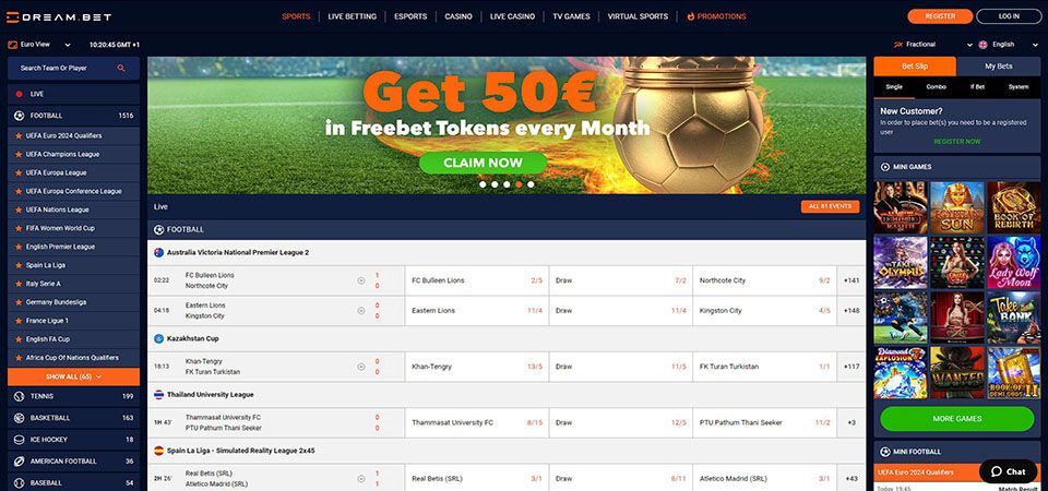 Website  in Portugal – DreamBet