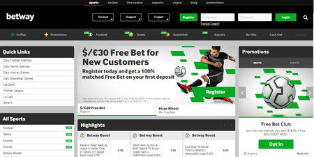 Website #6 in Sweden – Betway