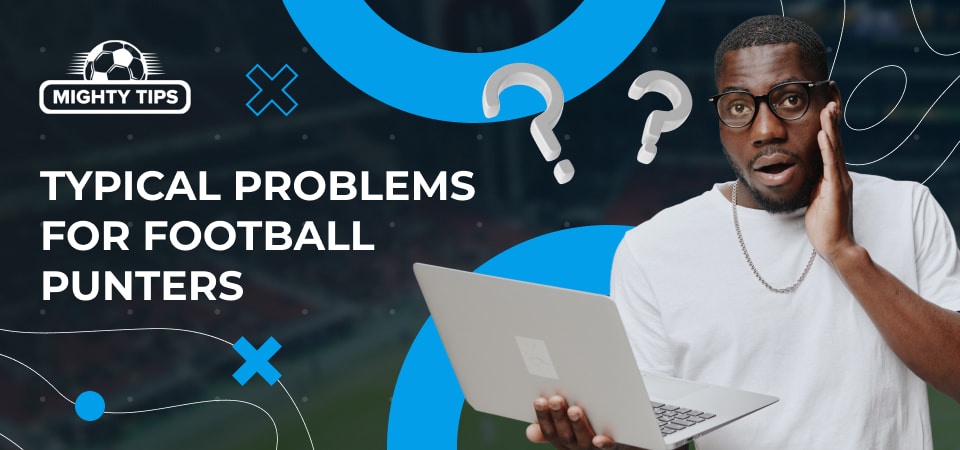 Illustration typical problems for football punters in Kenya