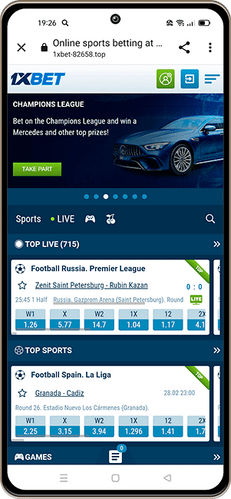 1xbet mobile app