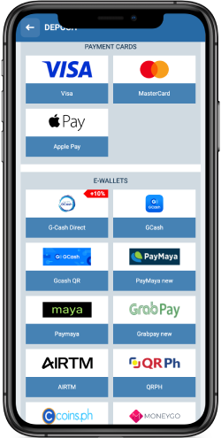 Mobile screenshot of 1xBet payment page 2