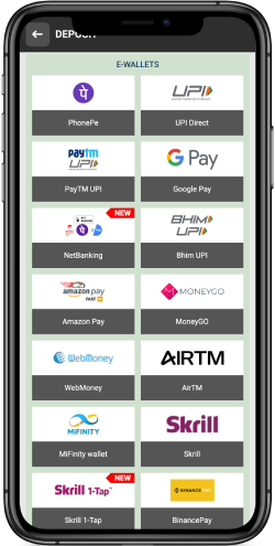 Mobile screenshot of the MelBet Deposit Methods 2