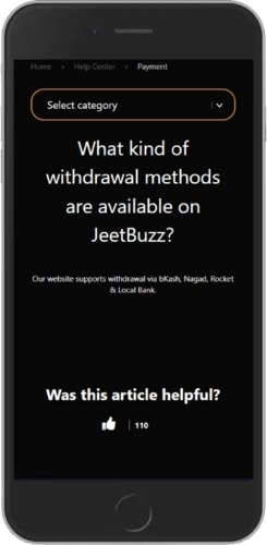 JeetBuzz payment options