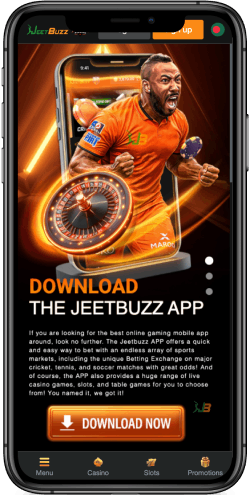The mobile screenshot how to download JeetBuzz app