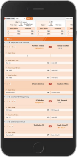 Mobile screenshot of the JeetBuzz live page