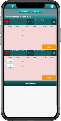 Mobile screenshot of the JeetBuzz event page