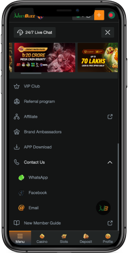 JeetBuzz support options