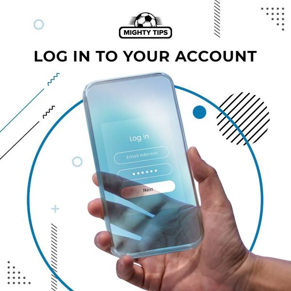 log in to your account
