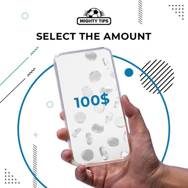 select the deposit amount