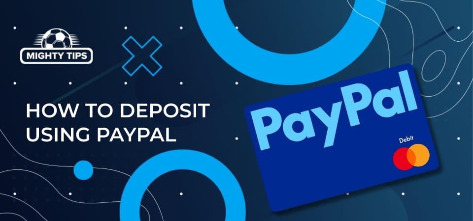 Graphics for section How to deposit using PayPal