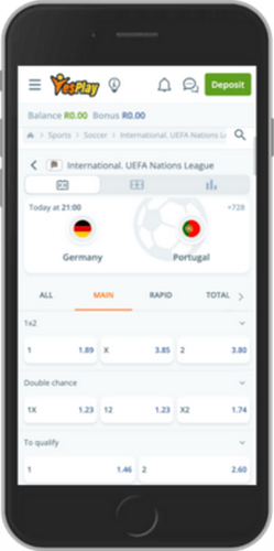 FIFA Women’s World Cup Betting app – YesPlay