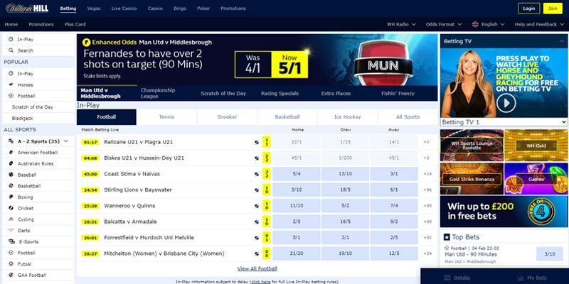 william hill home page