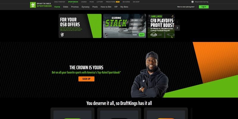 DraftKings nba page