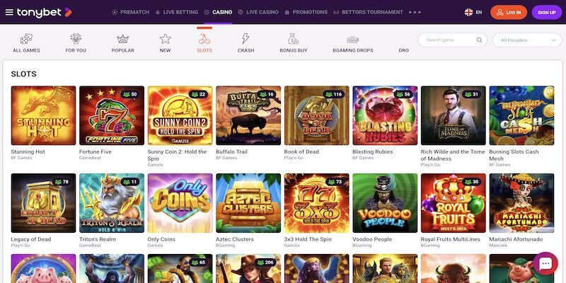 TonyBet casino